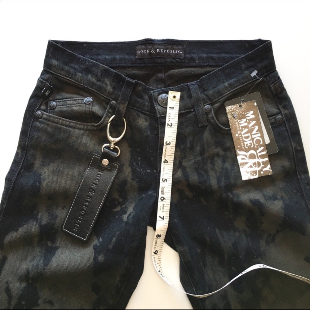 NWT Rock & Republic Hype Blue Manically / … - Picture 4 of 8